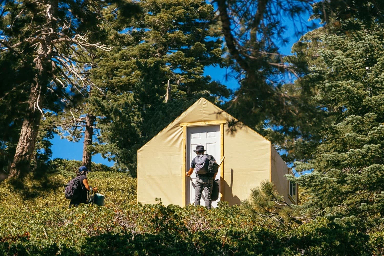 Camp Baldy Overnight: Off-Grid Tent Cabins & Scenic Chairlift on Mount Baldy