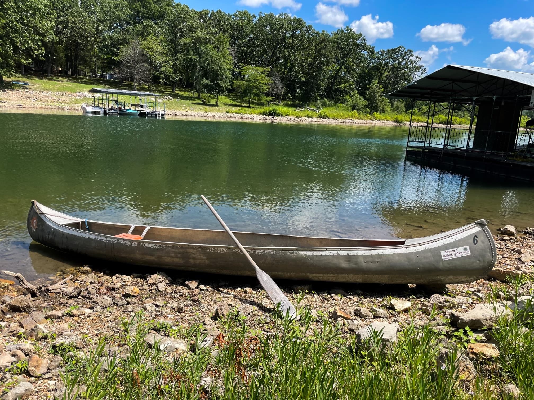 Kayak Rentals at Kimberling Oaks Resort, Missouri