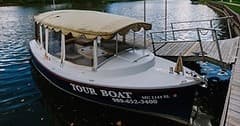 Quiet Electric Boat Cruise on the Cass River — 1-Hour Frankenmuth River Tour