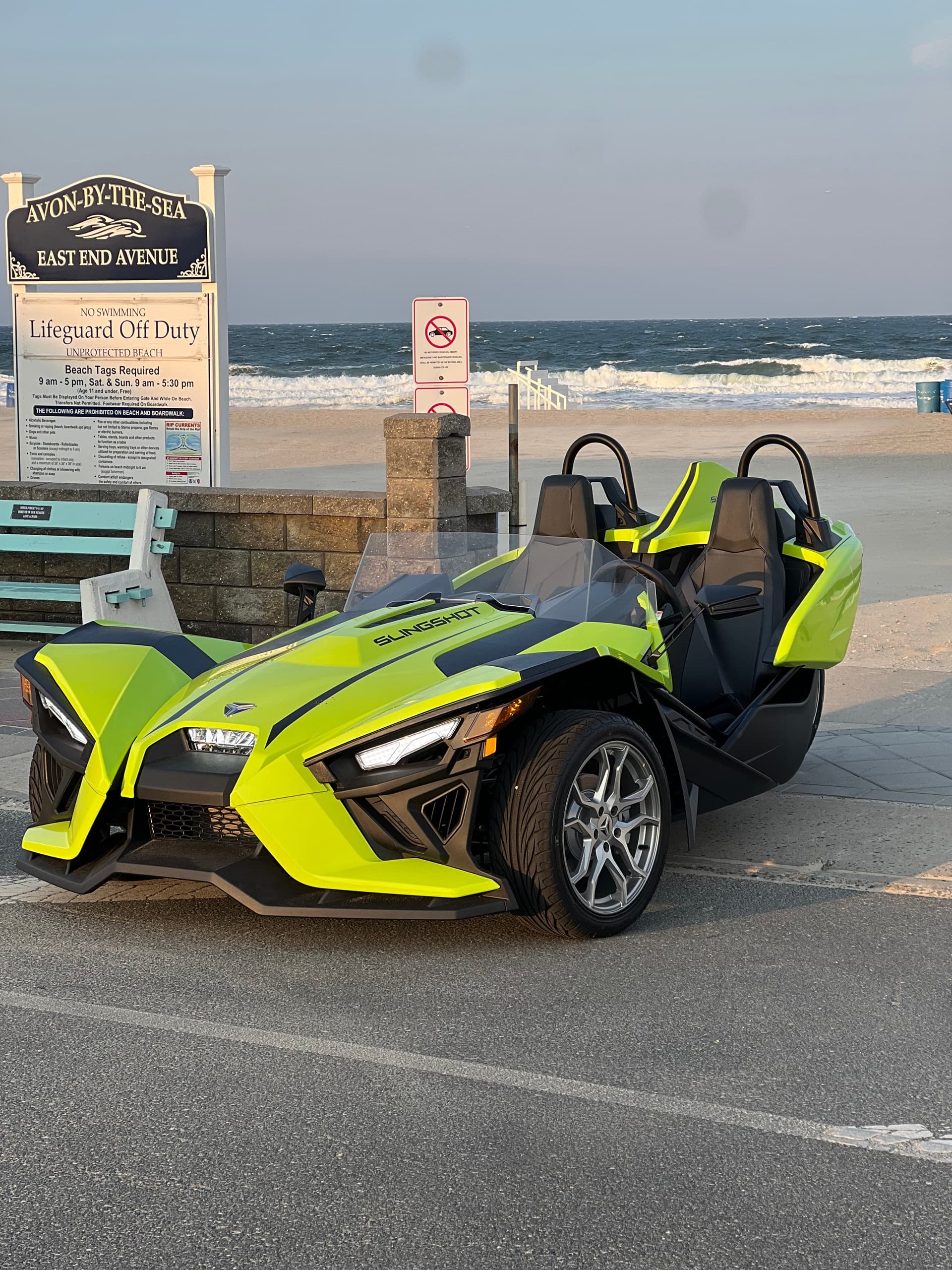 Neon Lime SL Rental Adventure in Manalapan Township, NJ