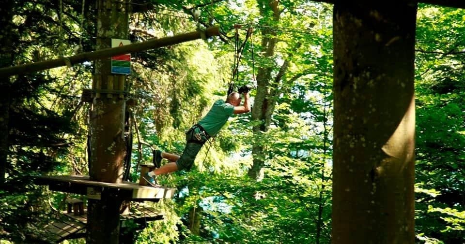 Outdoor Adventure at Parc Aventure Chaumont: Climbing, Laser Tag & More