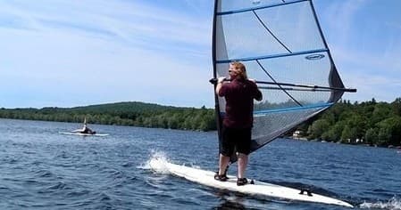 Windsurfing-Maine team