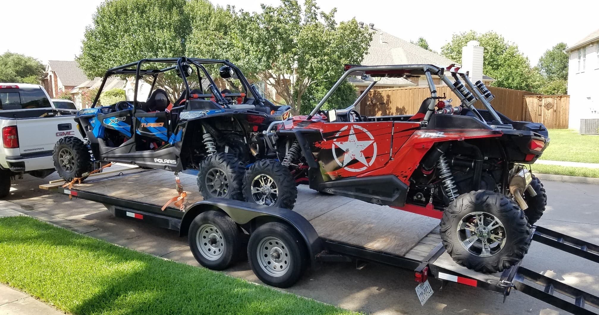 RZR 2 Place Trailer Rental in Springville, Utah