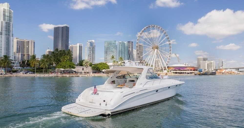Luxurious Miami River Yacht Charter on the "Bettsy" 60' Yacht
