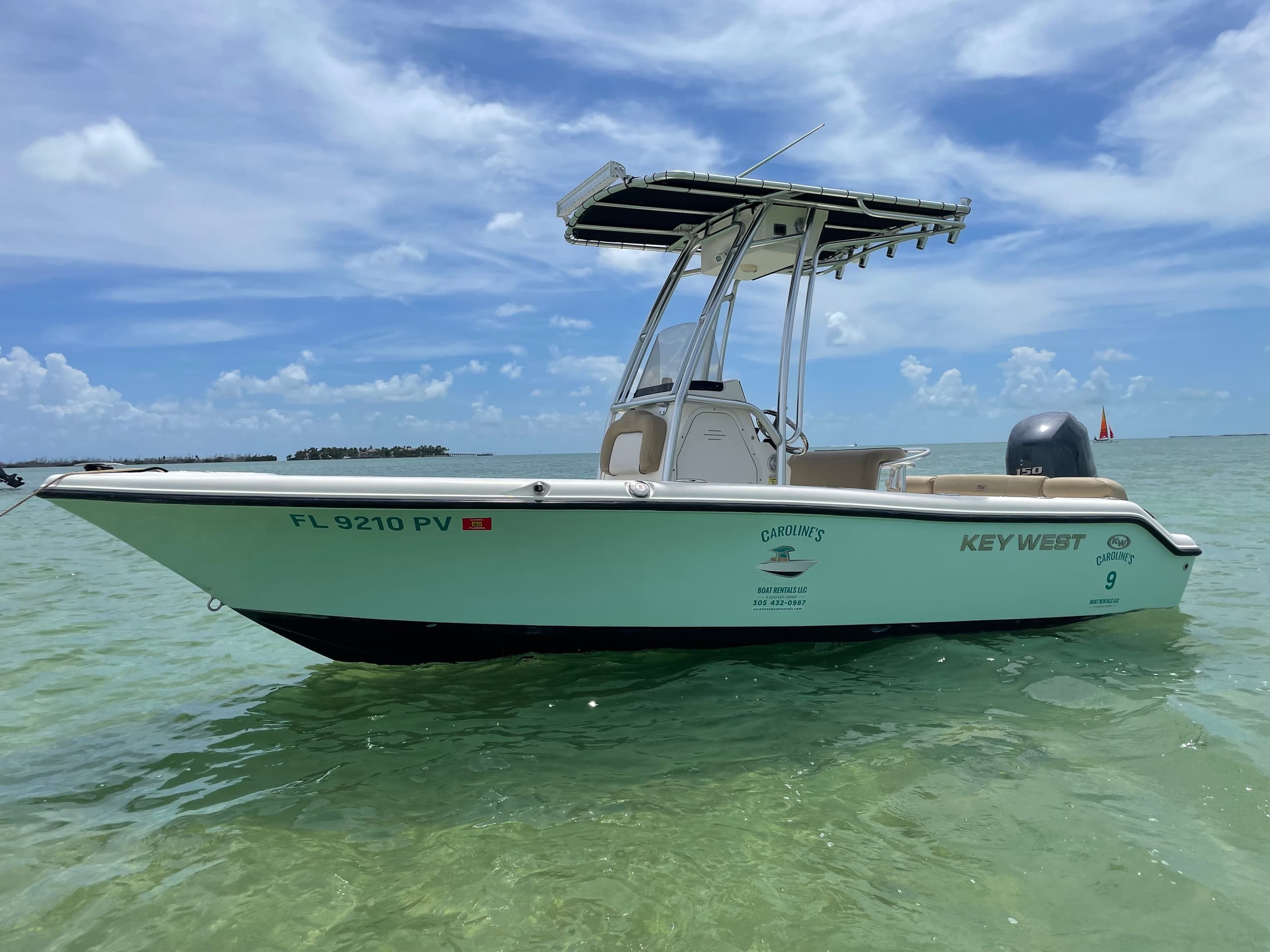 Big Pine Key Bay Boat Adventures with Caroline's Boat Rentals
