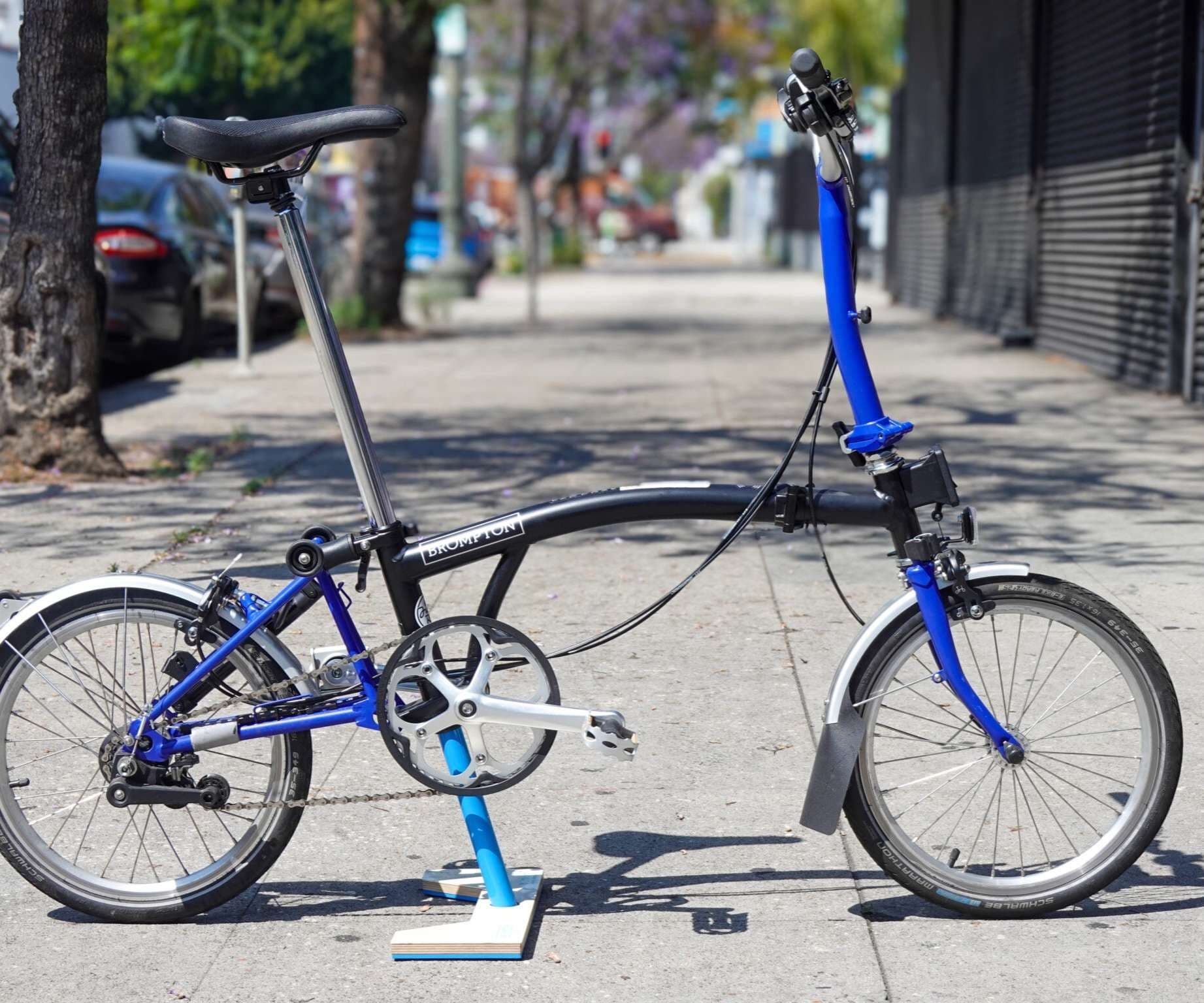 Urban Brompton Bike Rentals in Los Angeles by Just Foil LA
