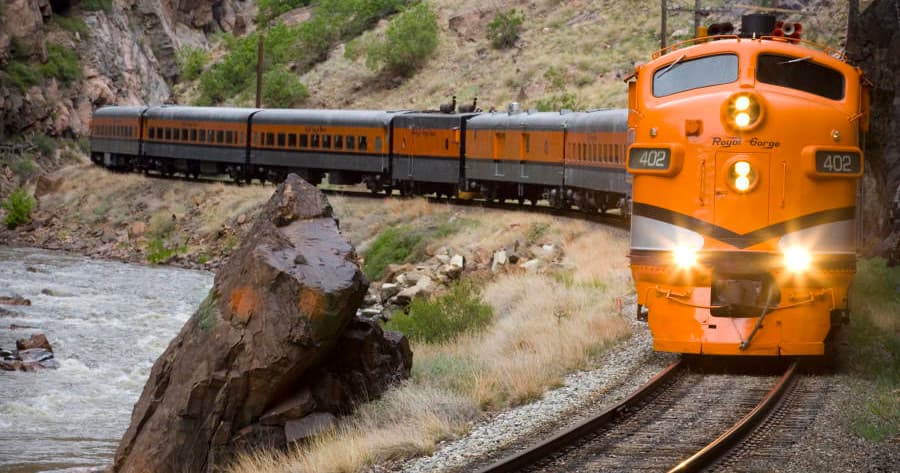 Red Canyon Jeep & Royal Gorge Train Adventure in Colorado