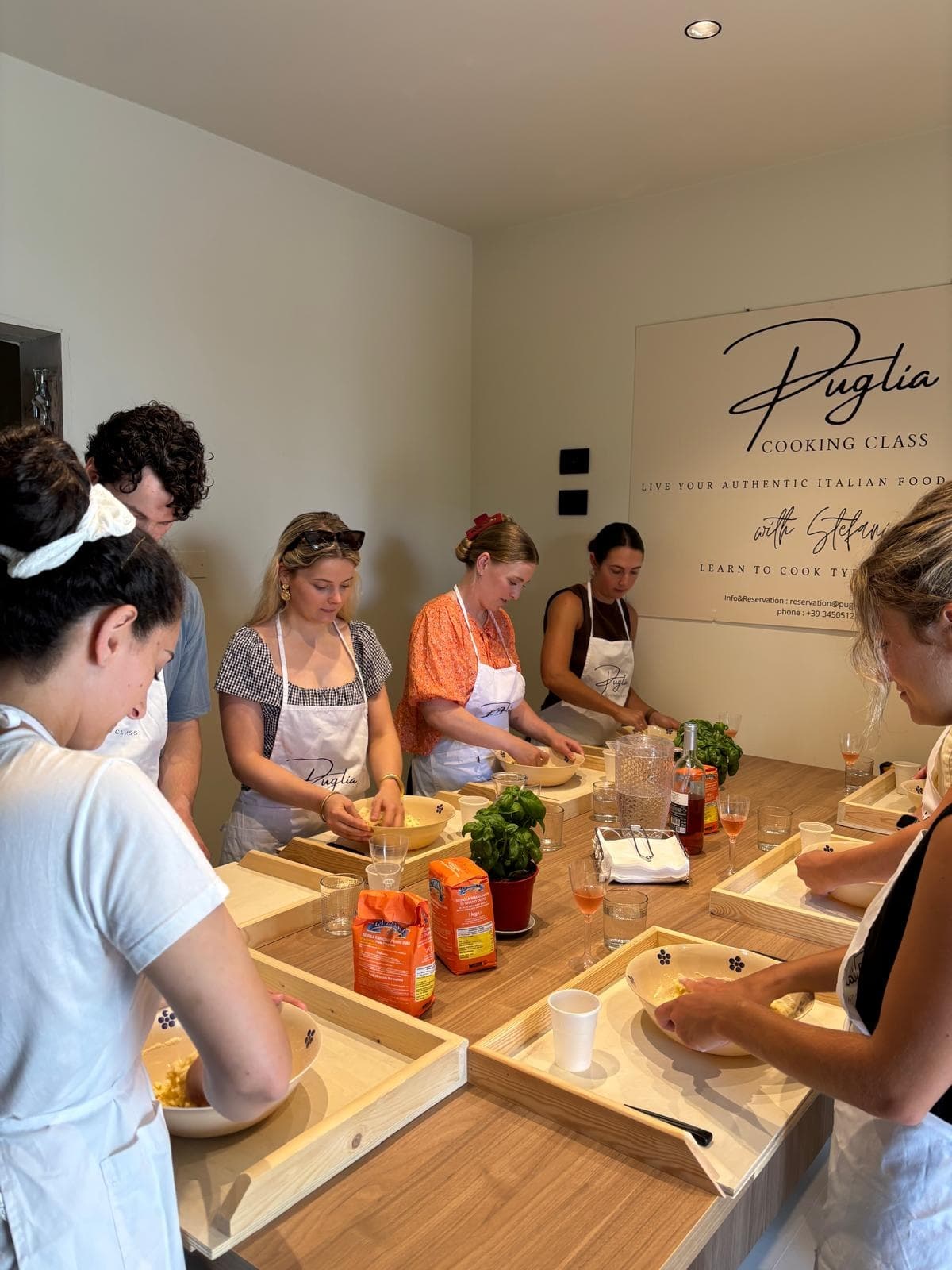 Pugliese Pasta and Focaccia Masterclass in Polignano a Mare