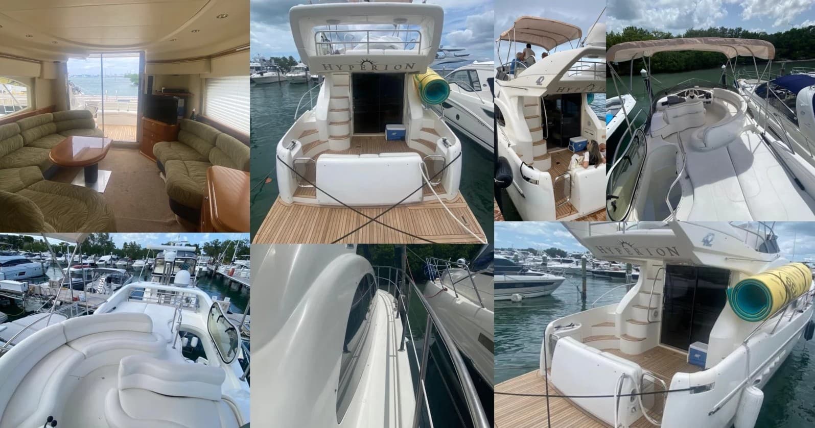 Azimut 42' Yacht Charter by The Real Yacht Experience