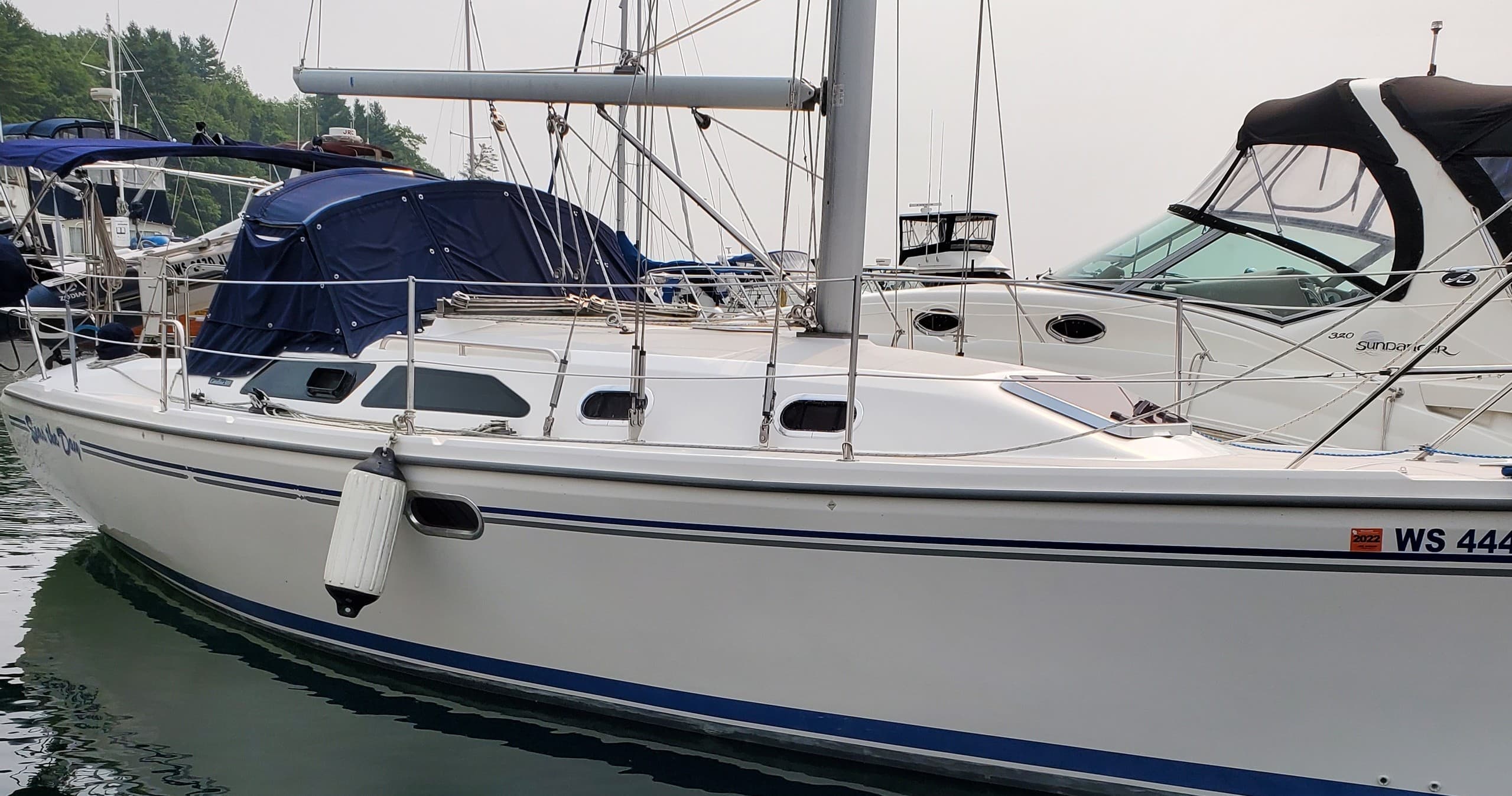 Sailing Charter on 31' Catalina Sailboat in Bayfield