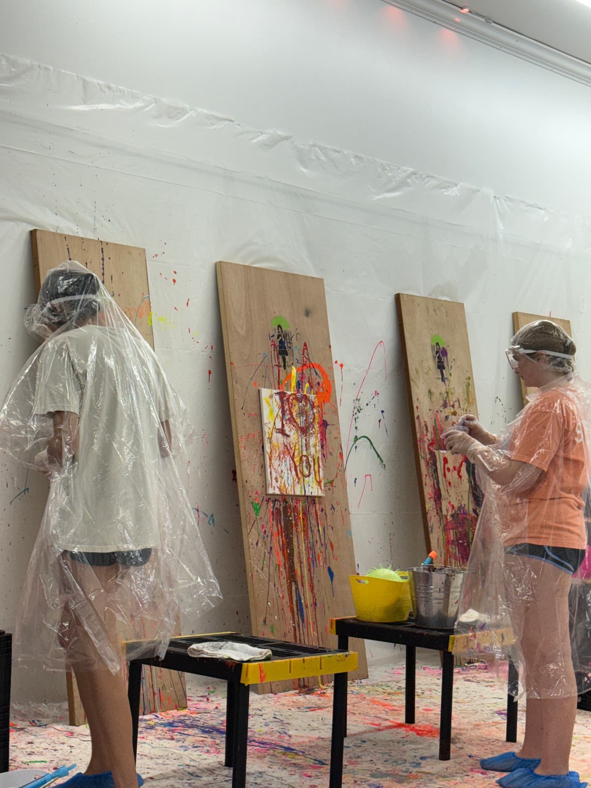 Experience the Classic Splatter Party in Greenville: Unleash Your Inner Artist with Paint and Canvas