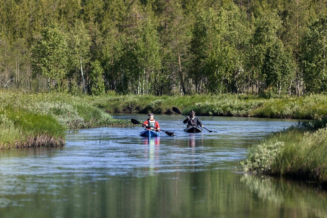 Water Activities with Wild Lapland: Kayaking in Beaver Habitat