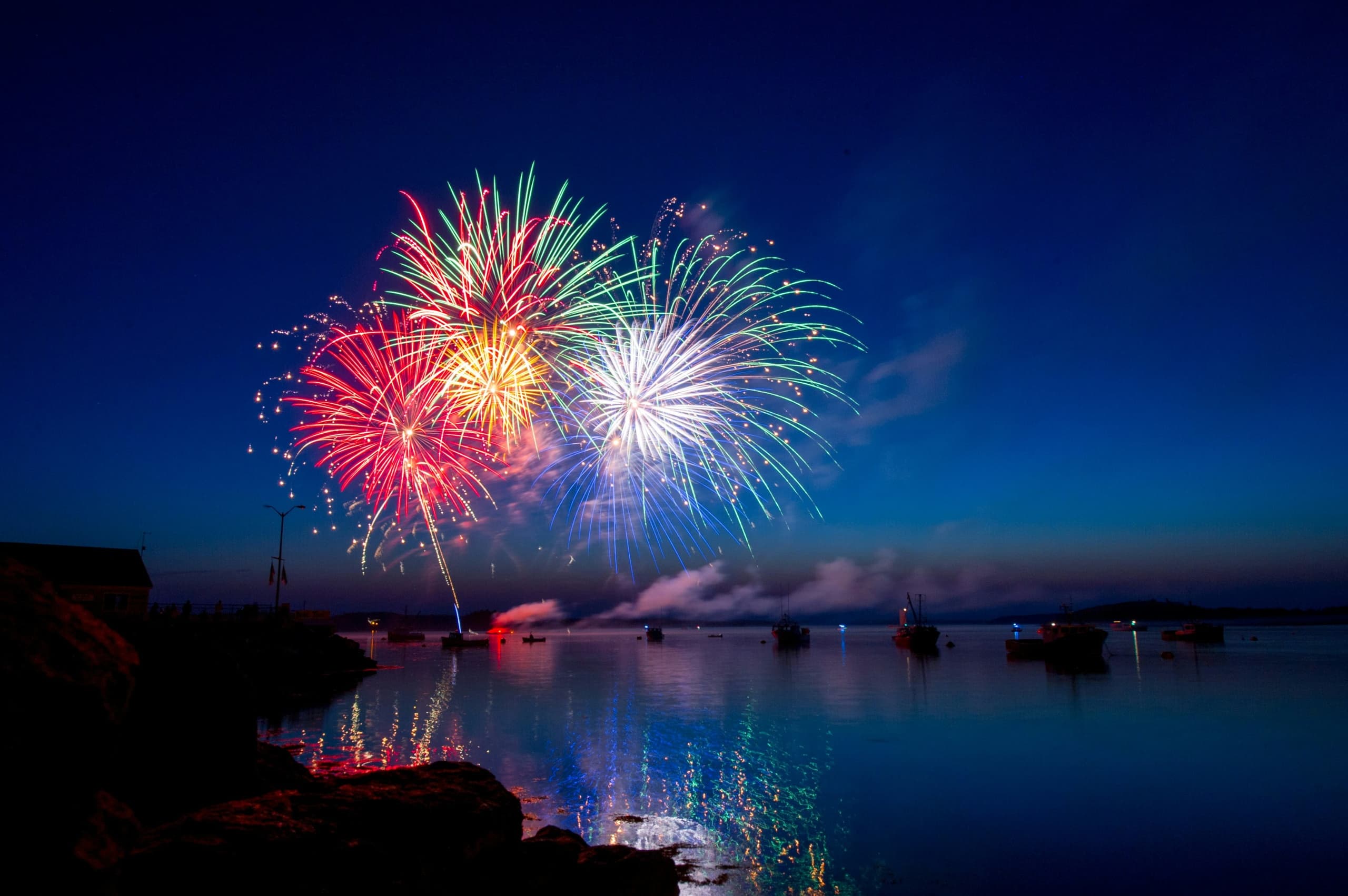 Cherry Festival Fireworks Sail in Traverse City, MI
