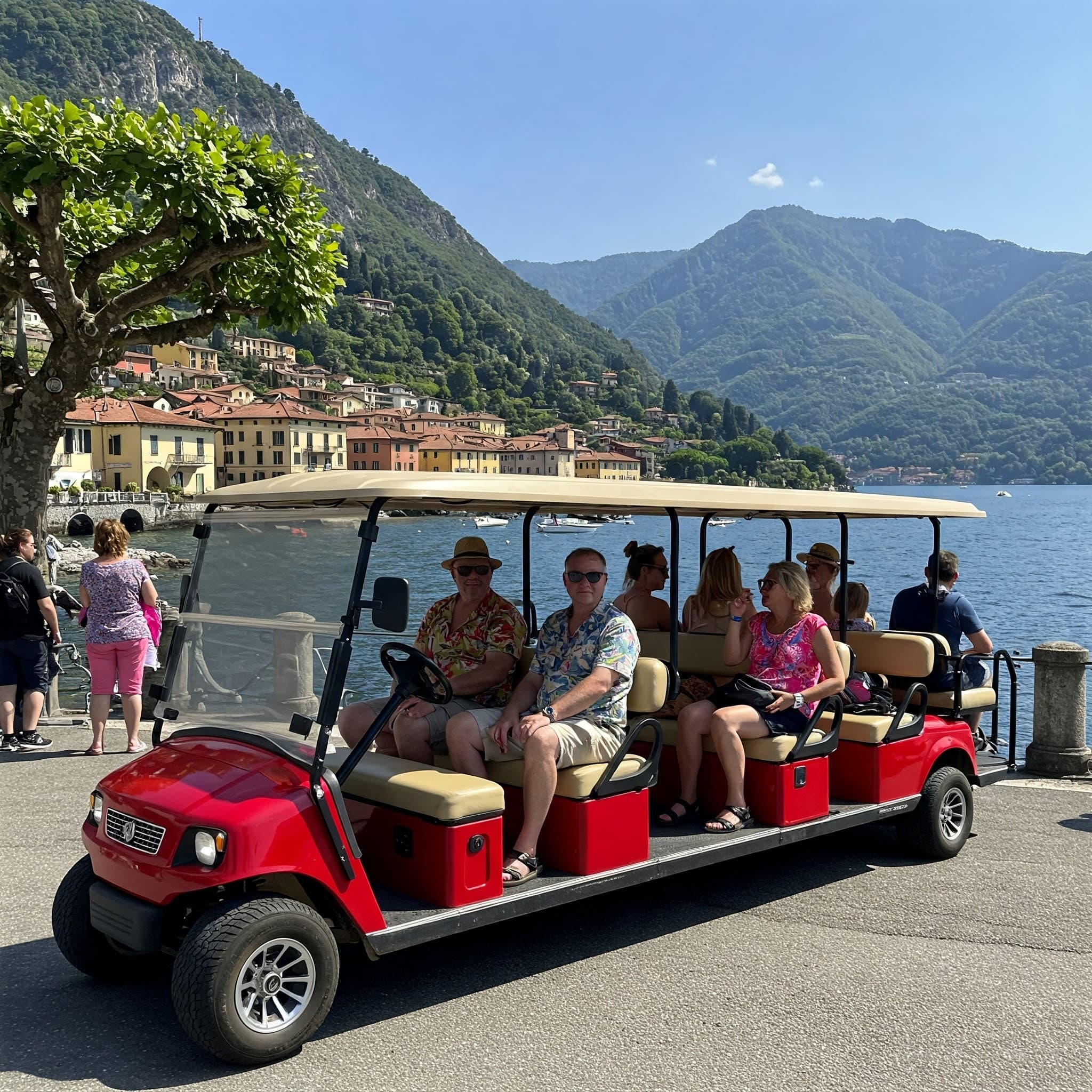 Water-Activities & Lake Como Golf Car Tour by Gimbus