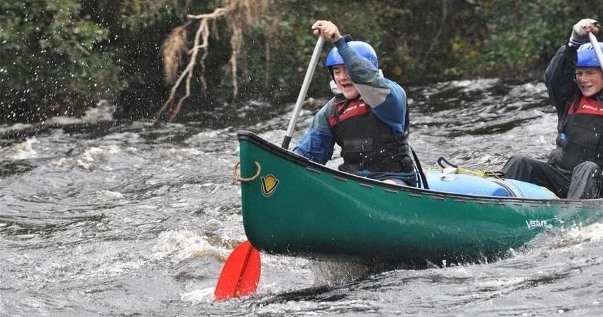 Whitewater Canoeing with Whitewater Active in Pembrokeshire