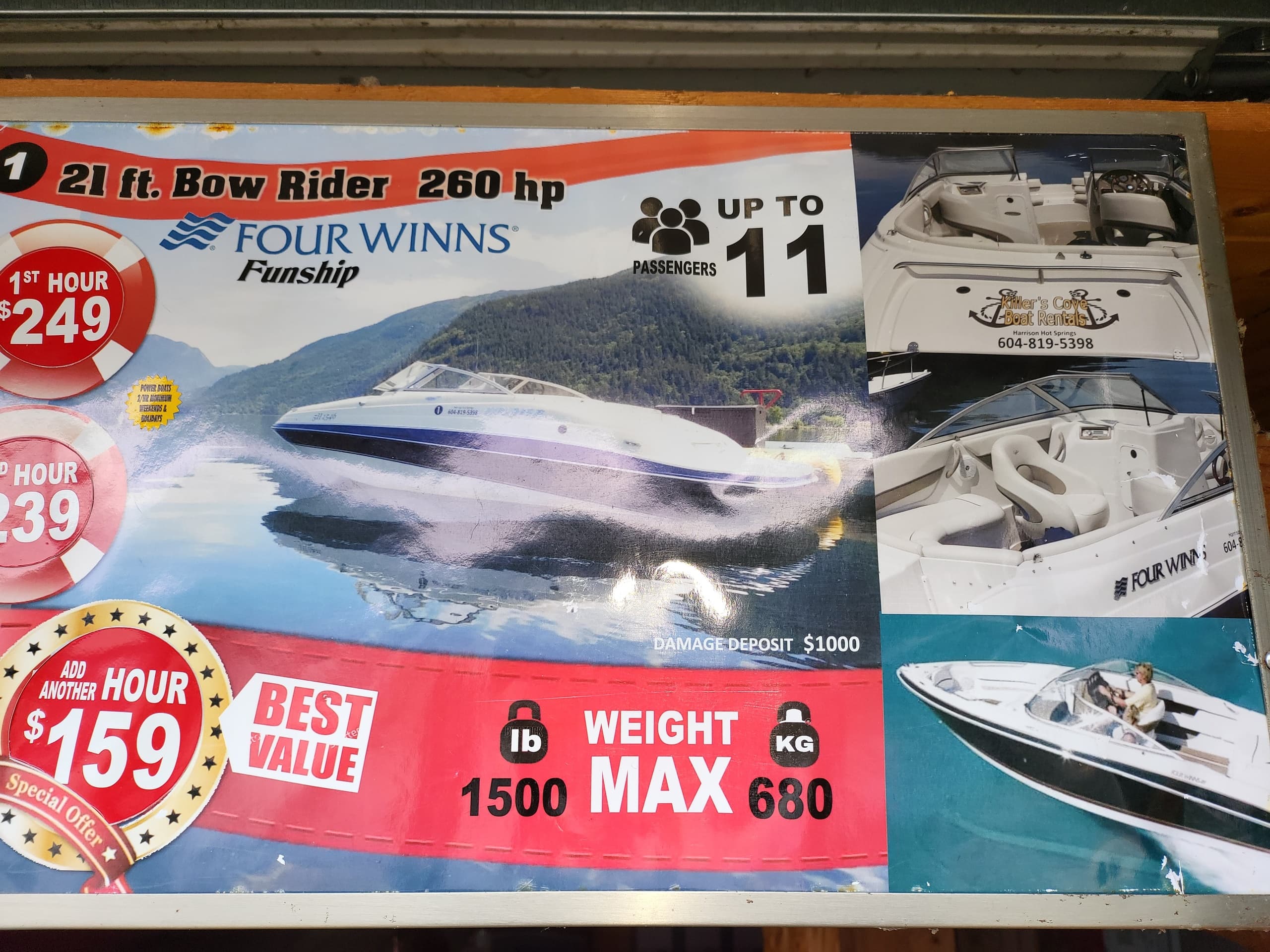 Water Activities at Killer's Cove Boat Rentals