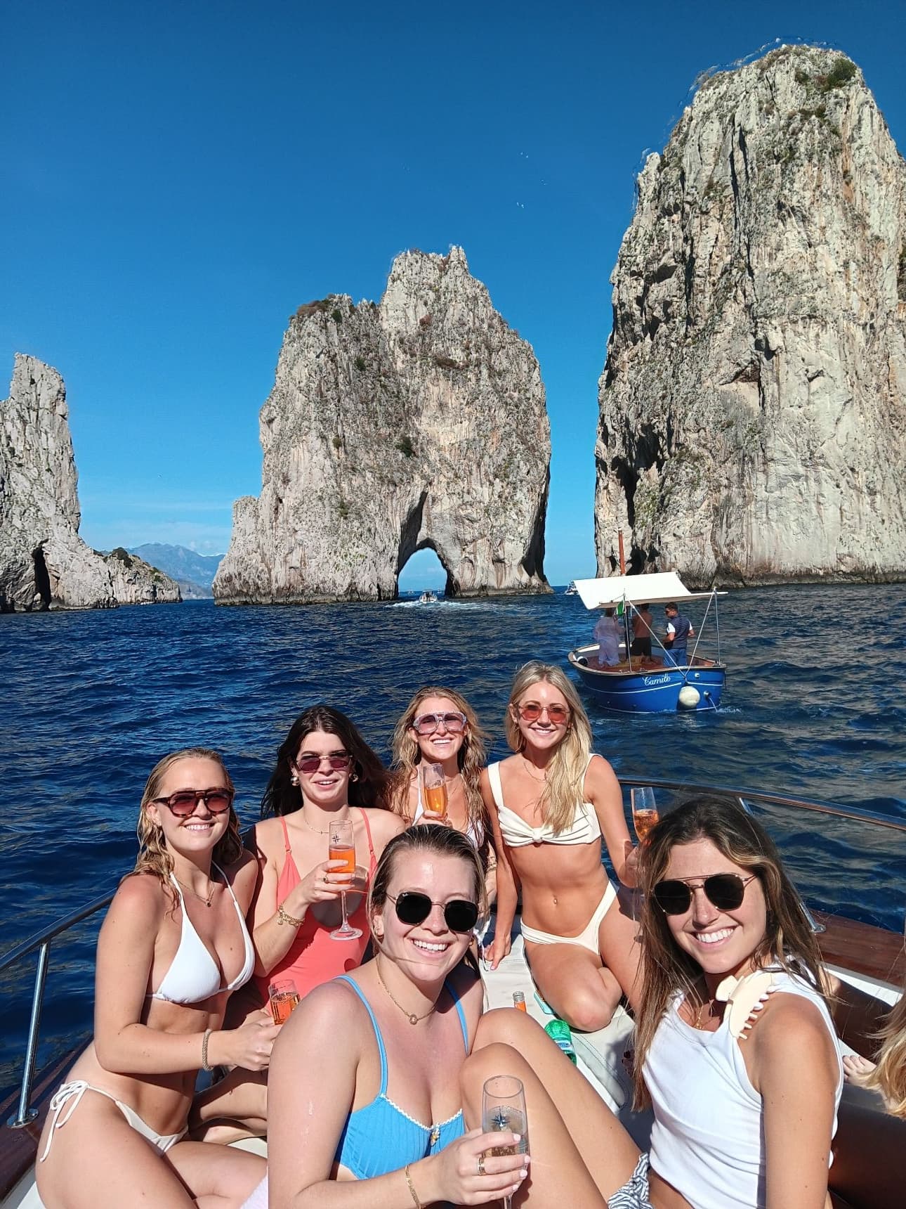 Sail to Capri: Private Boat Tour from Amalfi — Blue Grotto, Faraglioni & Marina Piccola