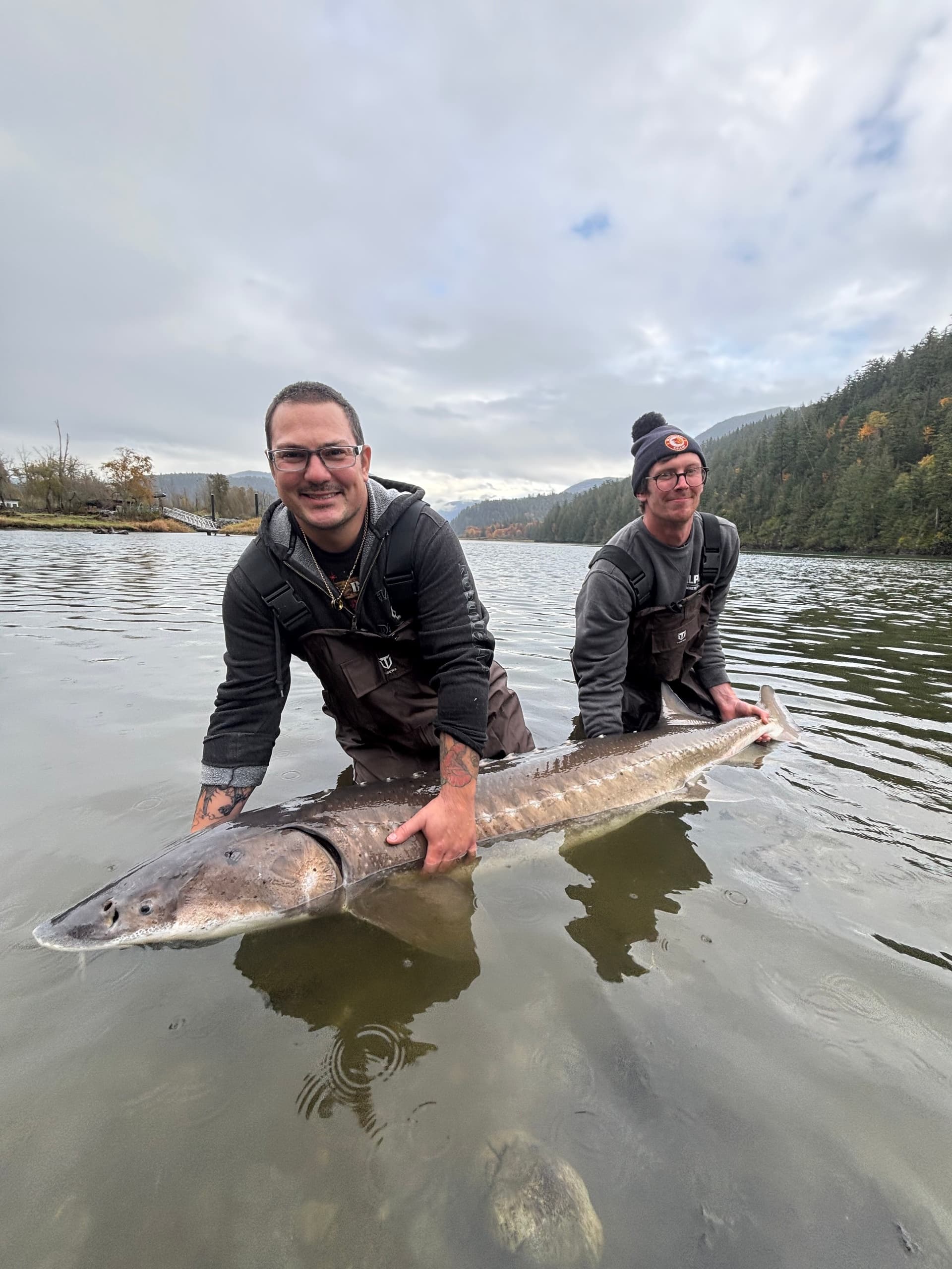 Giant White Sturgeon on the Fraser: 8-Hour Jet Boat Charter from Vancouver photo 3