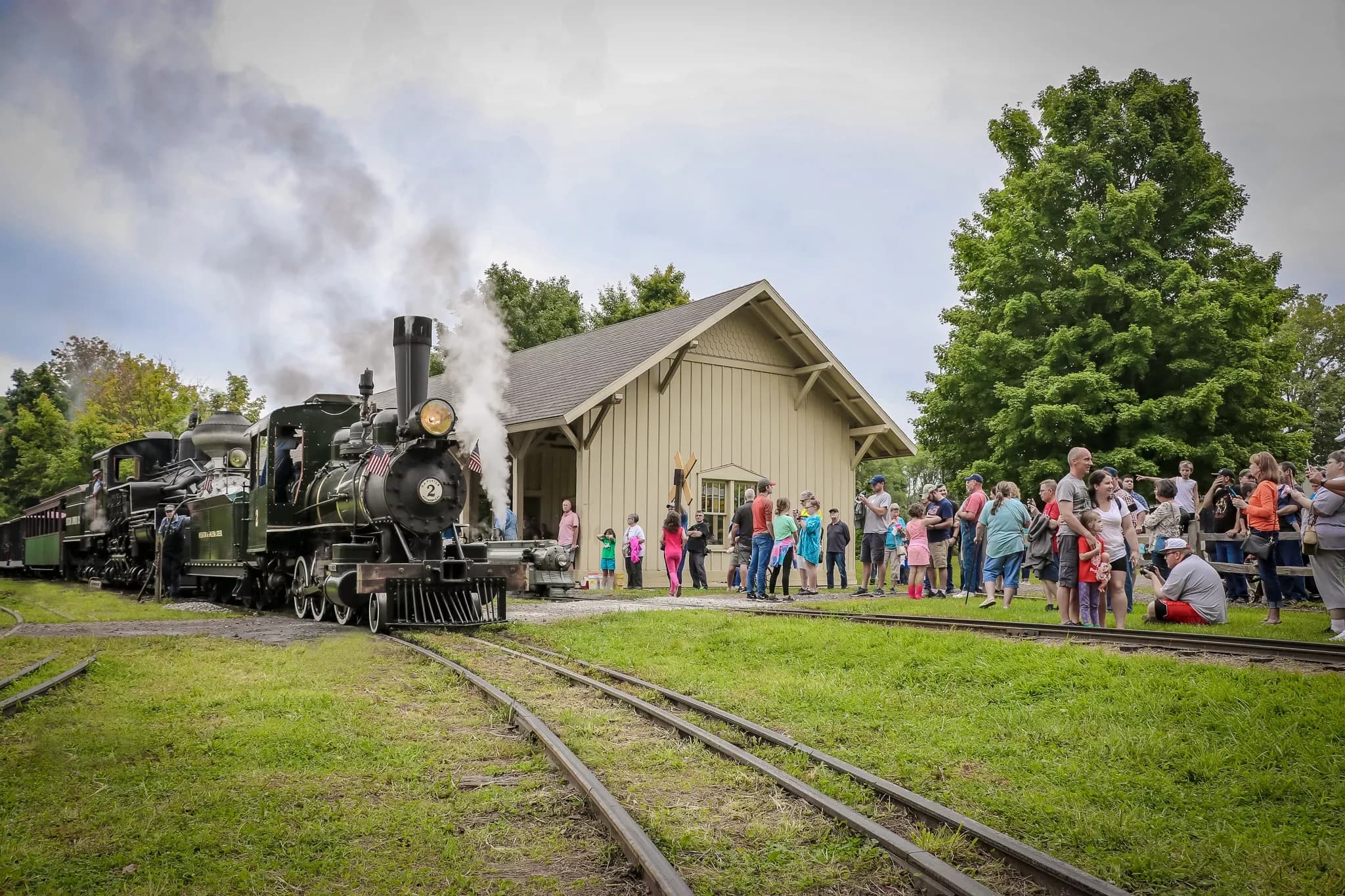Nostalgic Steam Rides Through Glacier Pass: Hesston Junction Train Tickets Near La Porte, IN