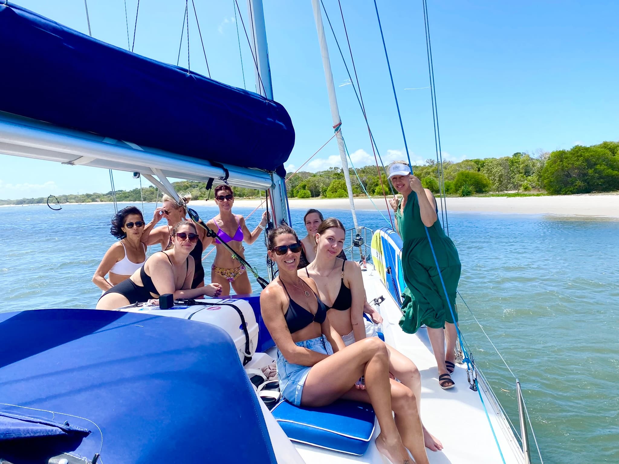 Sail the Broadwater: Unwind on the 38ft Yacht Epsilon in Main Beach
