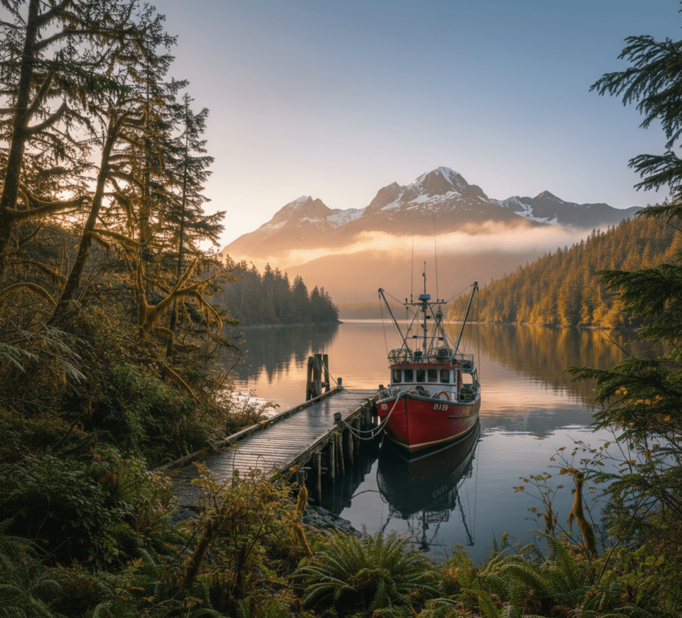 Quick Ketchikan Highlights: 5 Star Van Tour of Totems, Waterfall & Waterfront