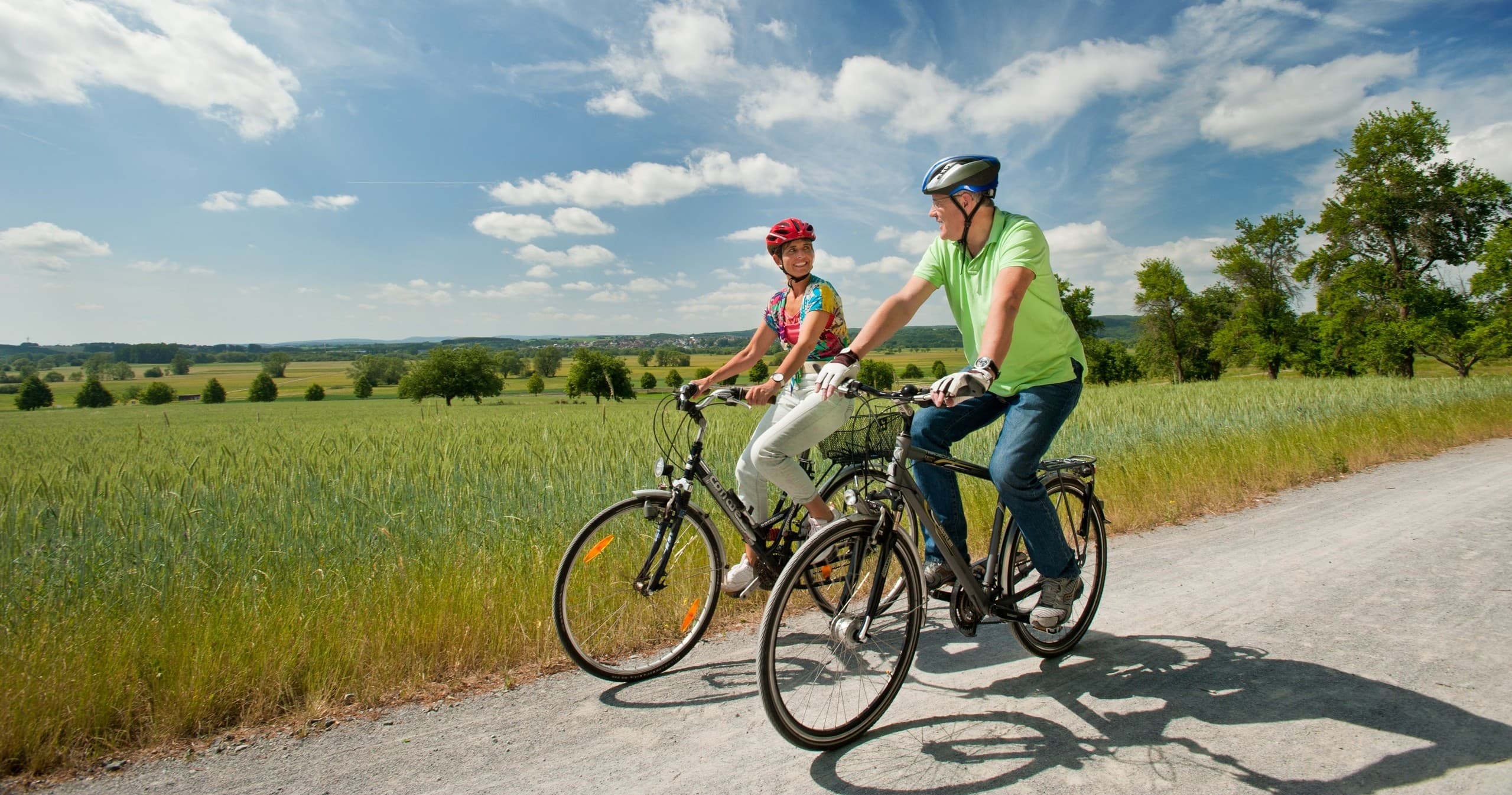 Cycling in Germany: Fahrradverleih Solms on the Lahnradweg