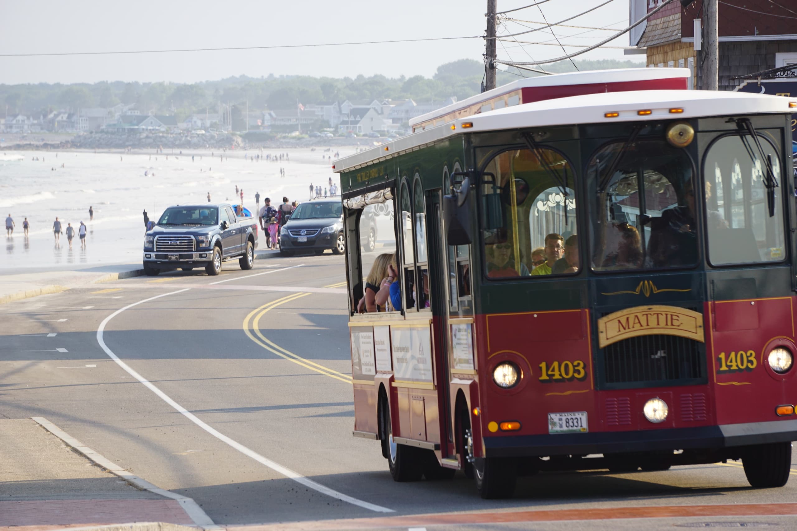 Land-Adventures at York Beach with York Trolley Company