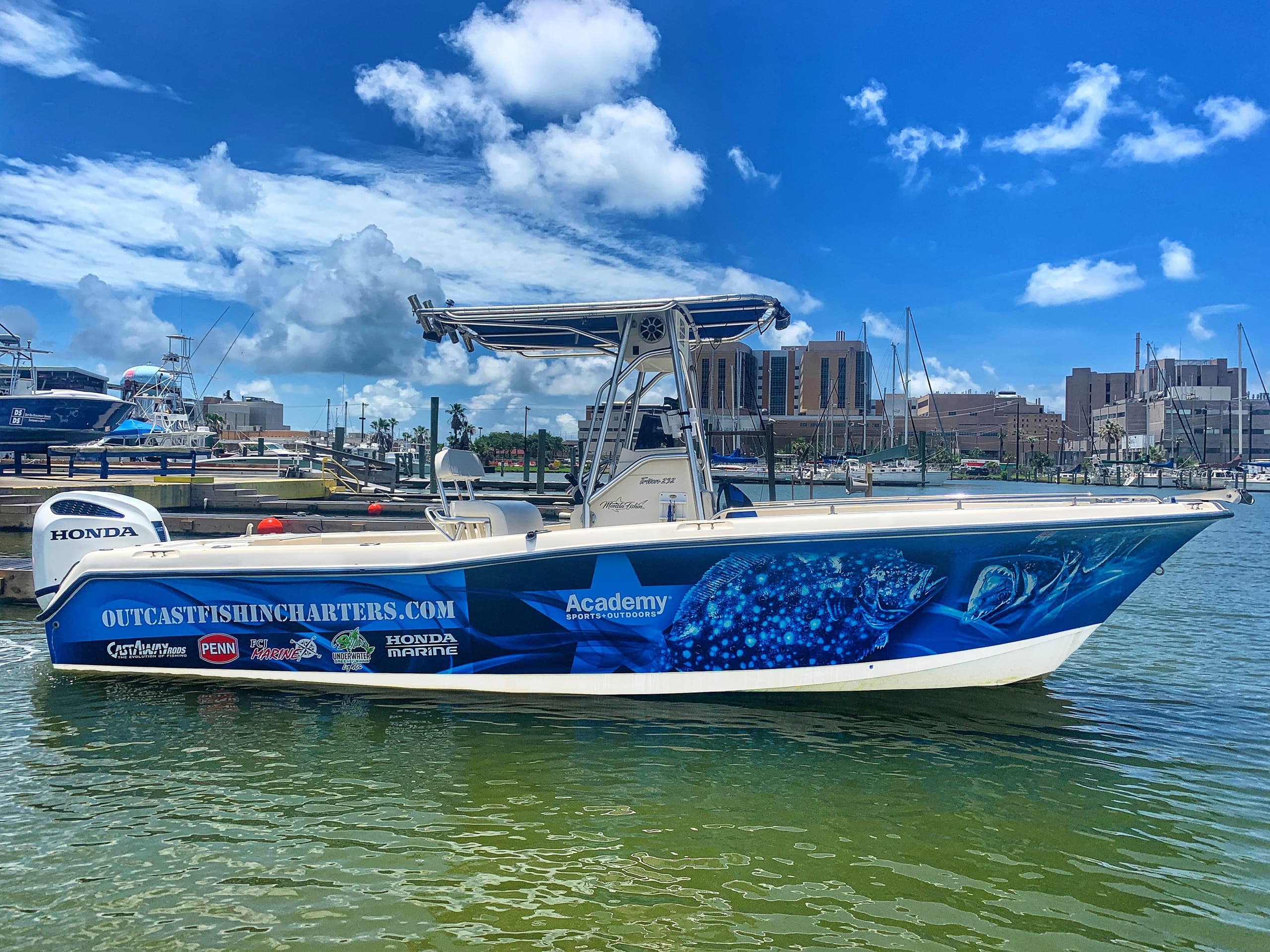 Fishing Adventure with Out Cast Fishin Charters in [Location]