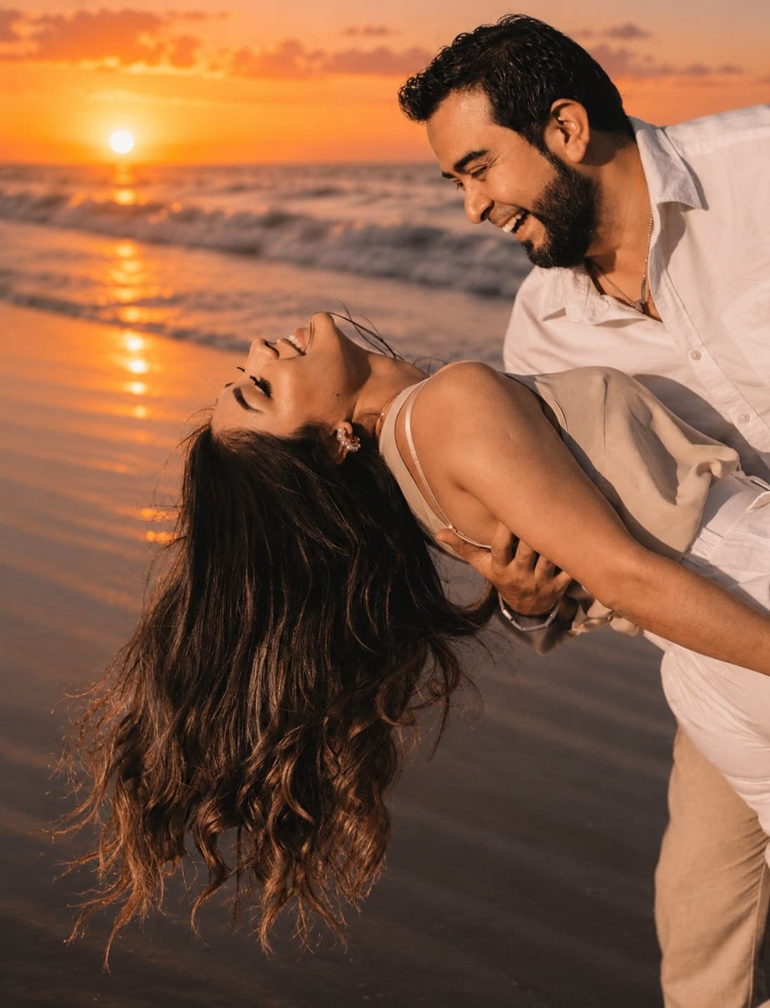 Salsa and Bachata on the Sand: Beginner Beach Dance Class in San Juan
