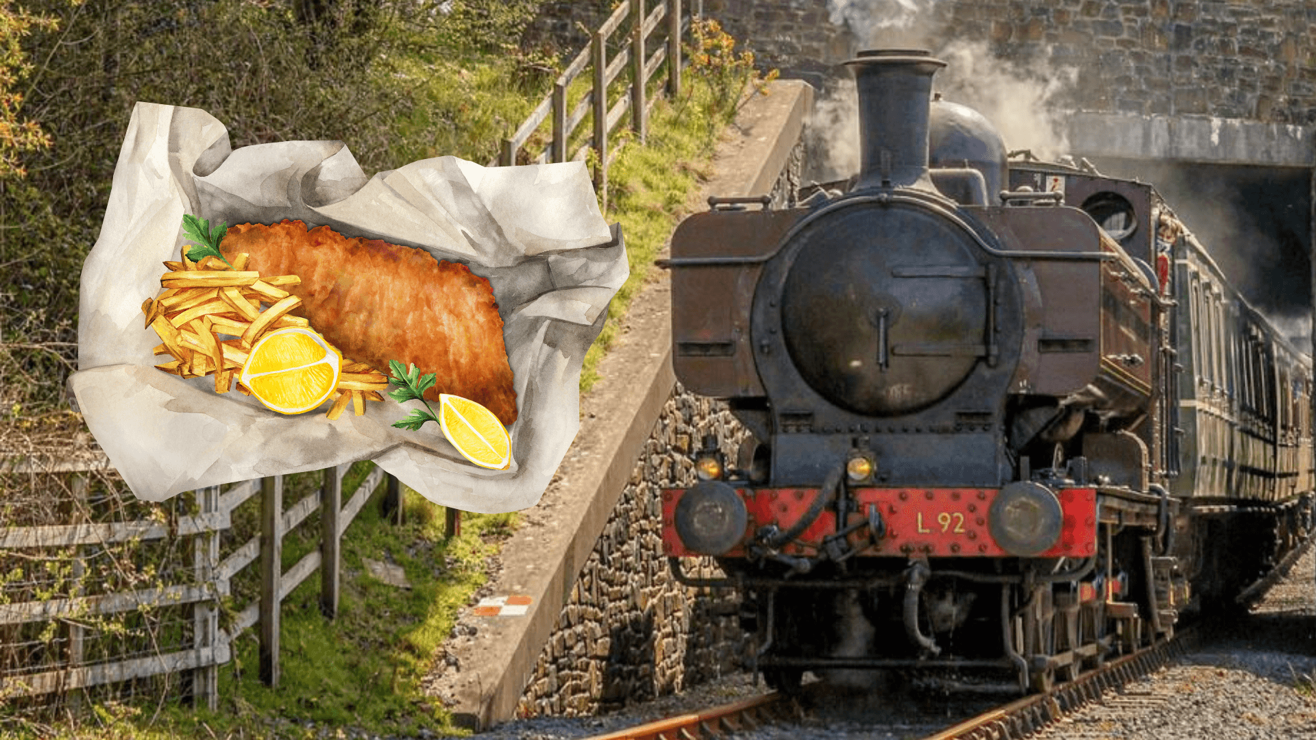 Celebrate New Year's Eve Aboard the Gwili Railway in Wales