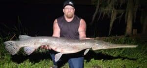 Nighttime Freshwater Bowfishing with Yami Outdoors in Florida