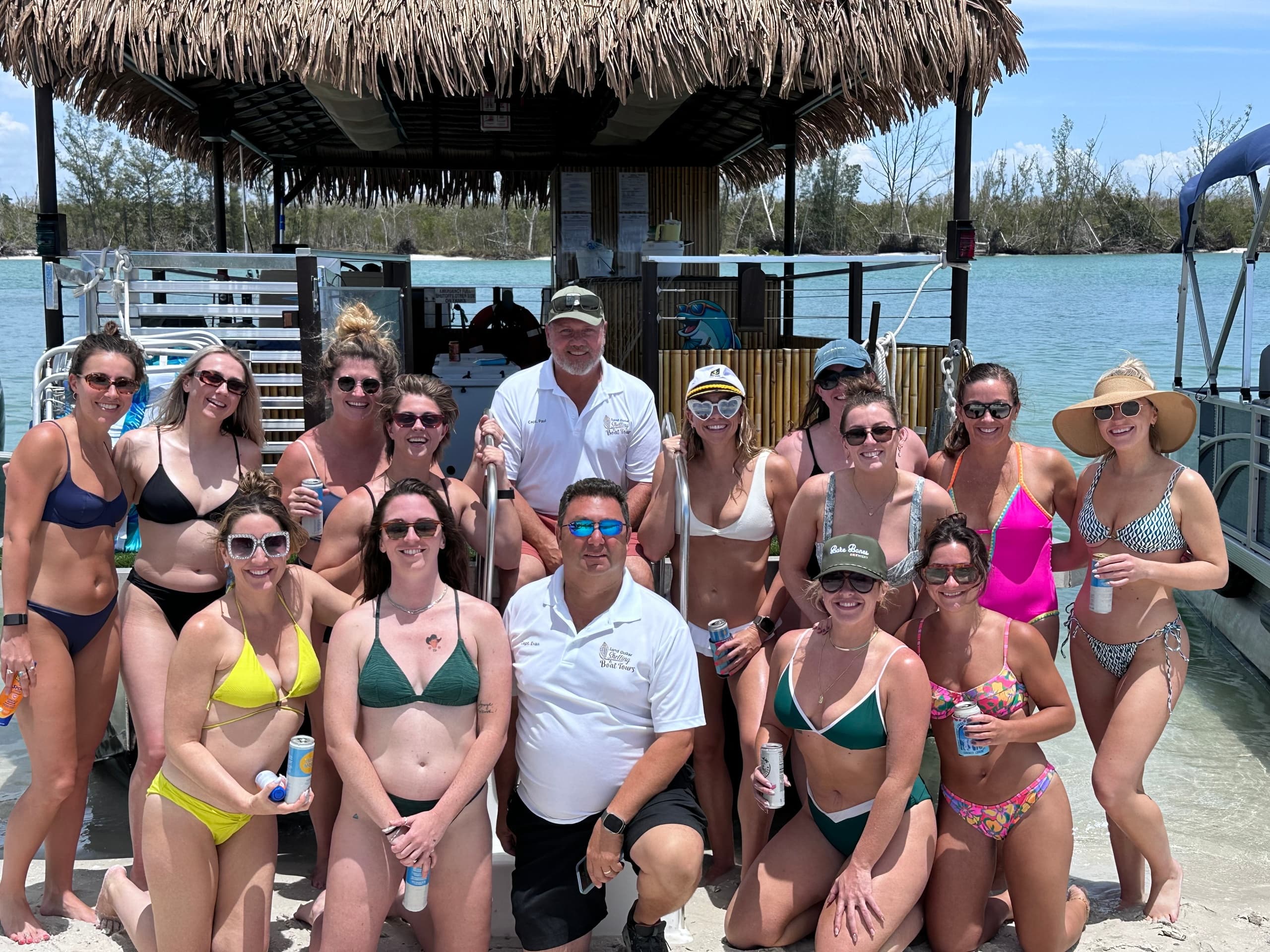 Tiki Boat Parties with Sand Dollar Boat Tours in Naples