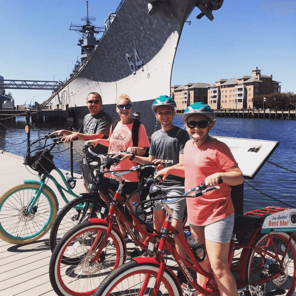 Explore Norfolk’s Elizabeth River Trail with a Full Day E-Bike Rental Adventure