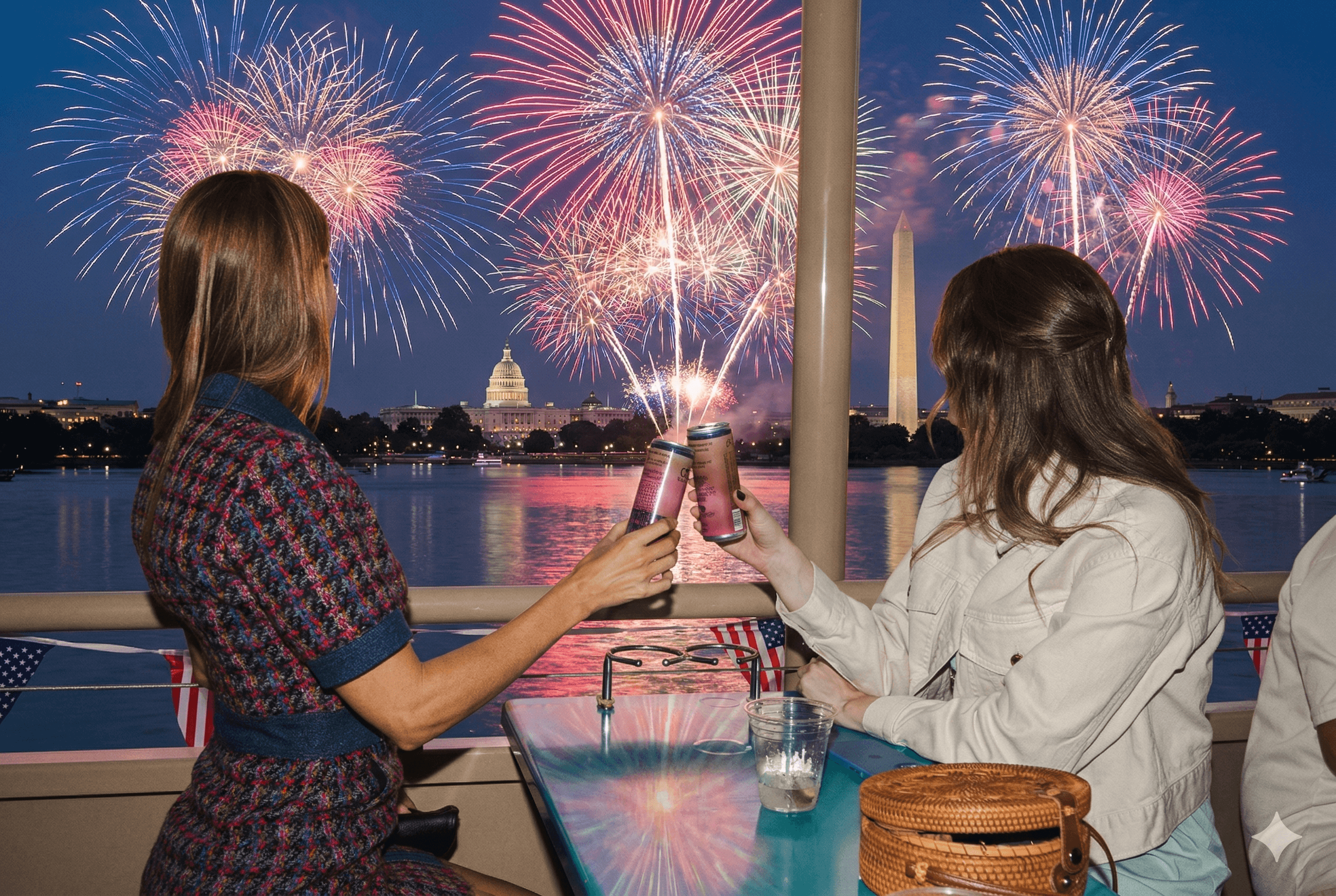 July 4th Fireworks Private Charter on the Potomac — Cantina Cruises at Navy Yard photo 1