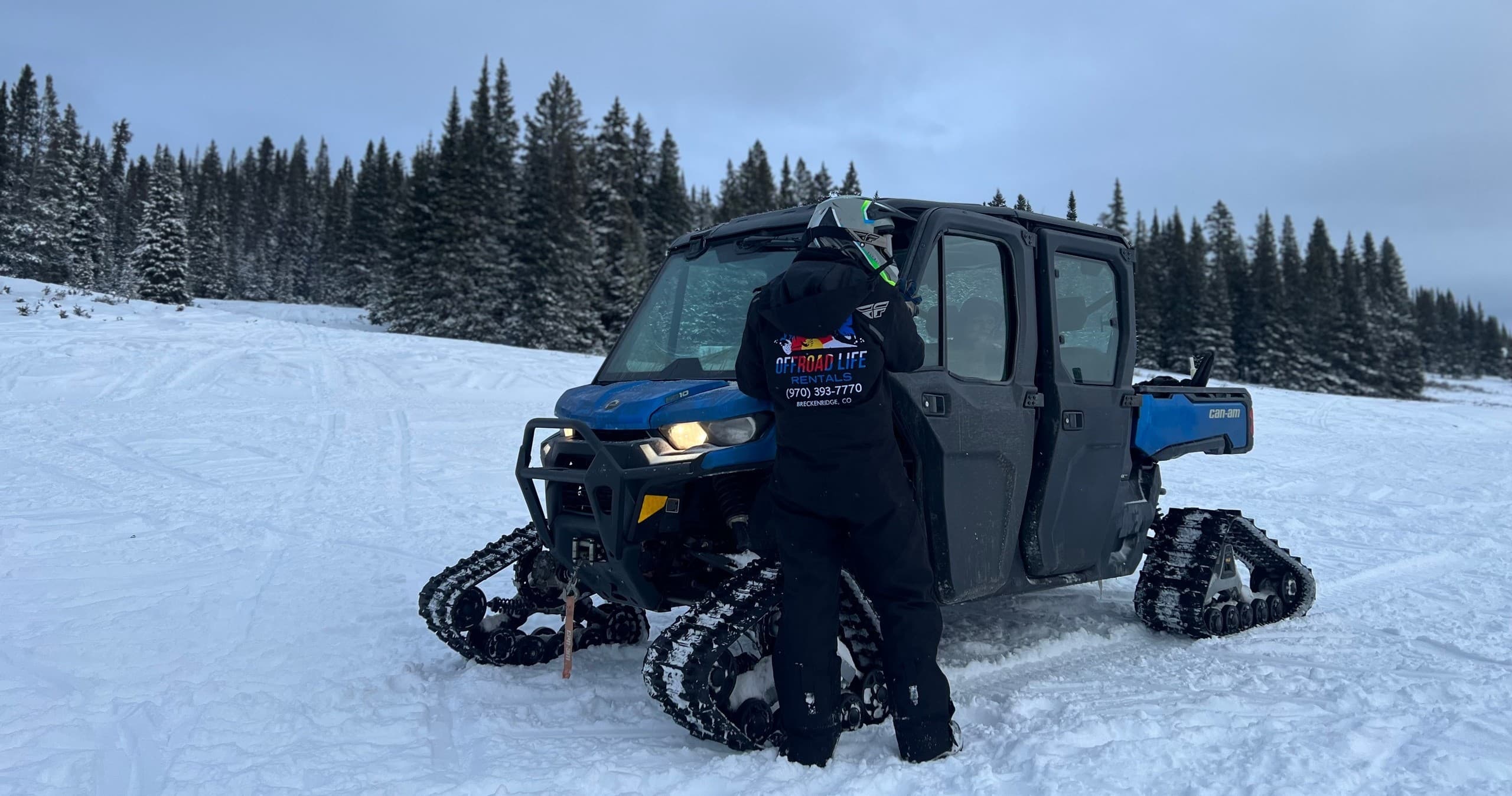 Snowmobile Rentals in Breckenridge, Colorado - Full Day Ride