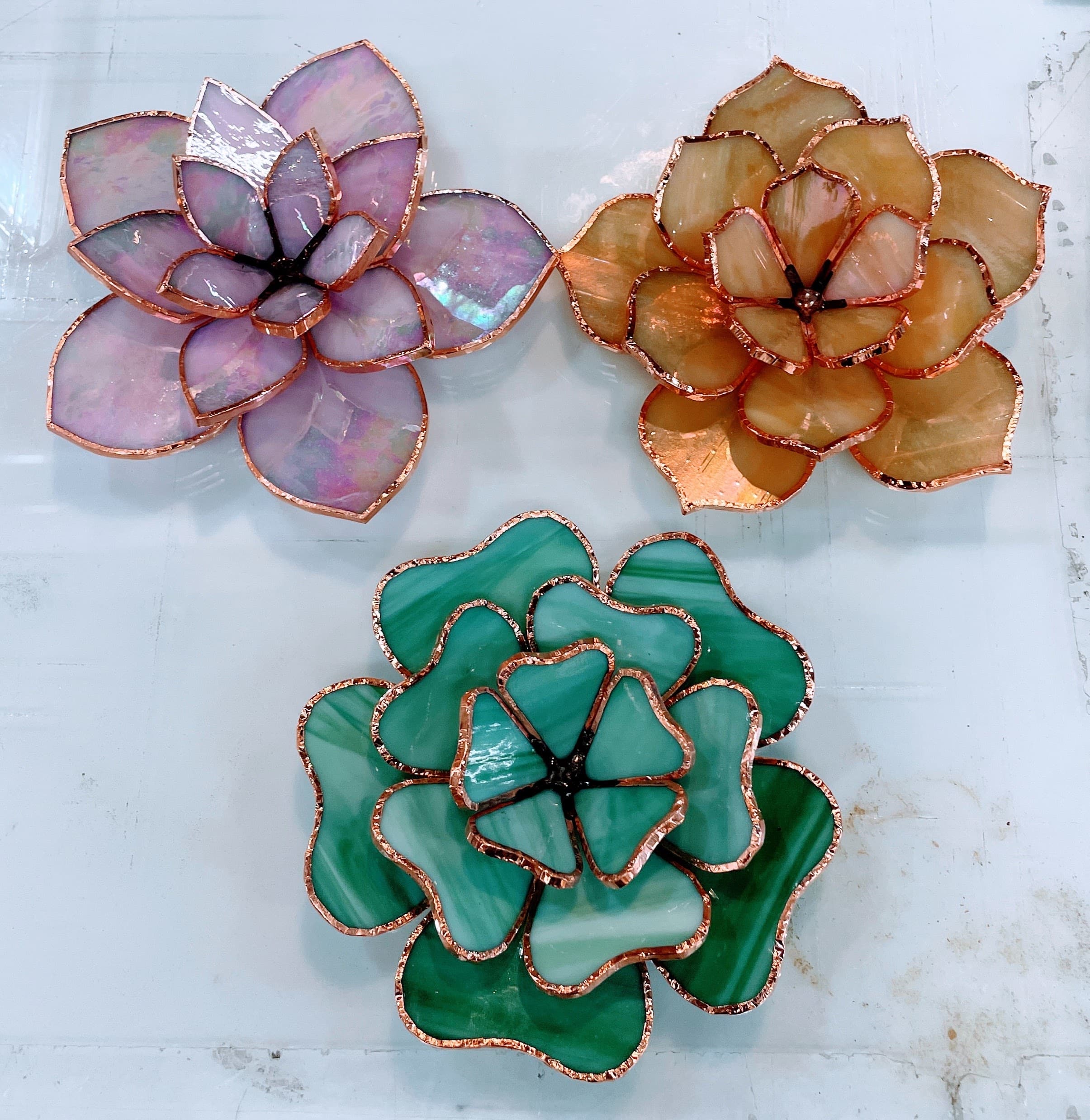 Craft a 3D Stained-Glass Succulent: Hands-On Workshop in Santa Fe photo 1