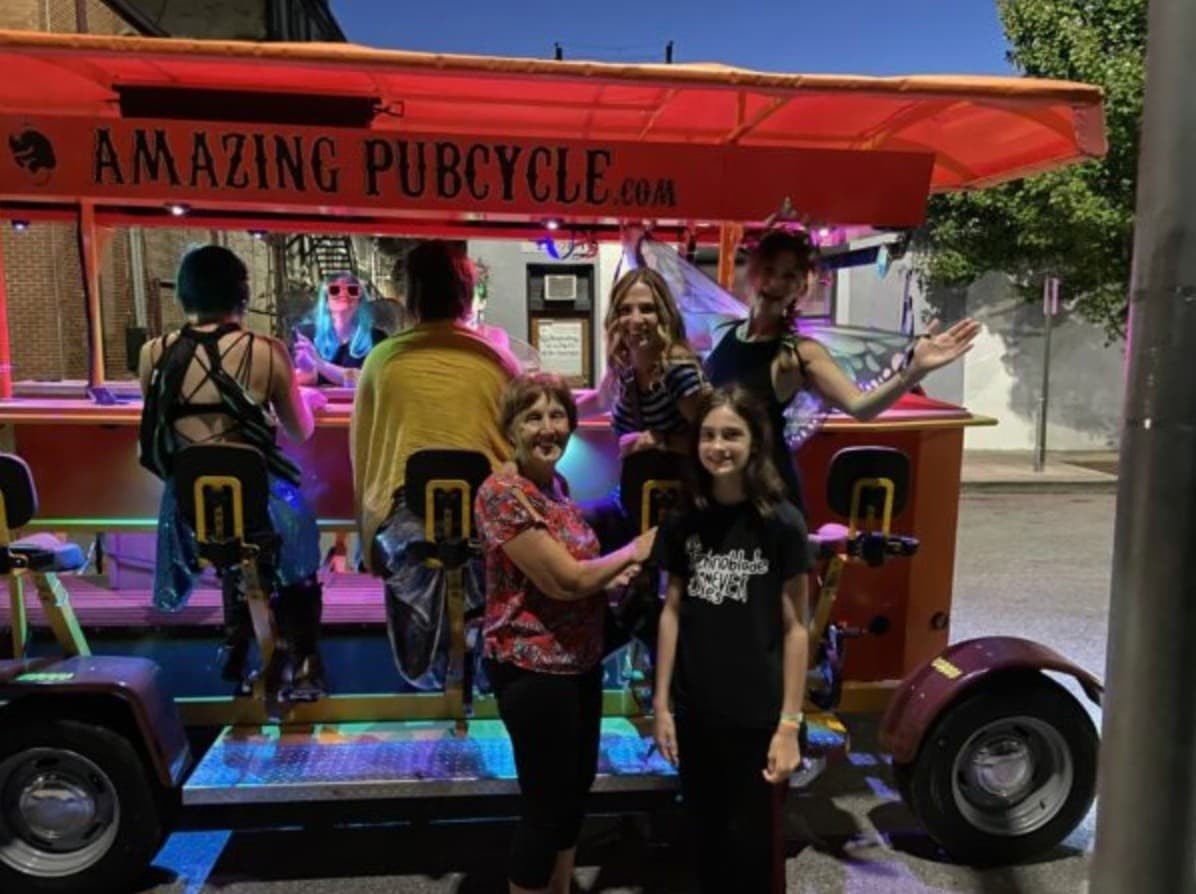 Private Kid Cycle Tour: Family Party Bike in Downtown Asheville