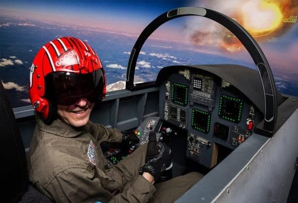 Take the Stick: F18 Jet Fighter Simulator in Kent Town