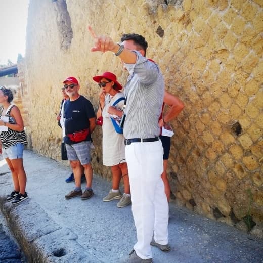 Herculaneum Walking Tour with Pompeii Archaeologist