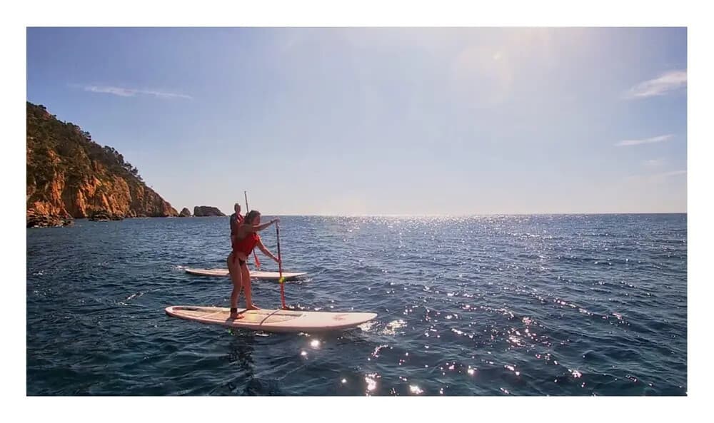 Glide the Hidden Coves of Cala Giverola - Guided SUP from Tossa de Mar photo 2