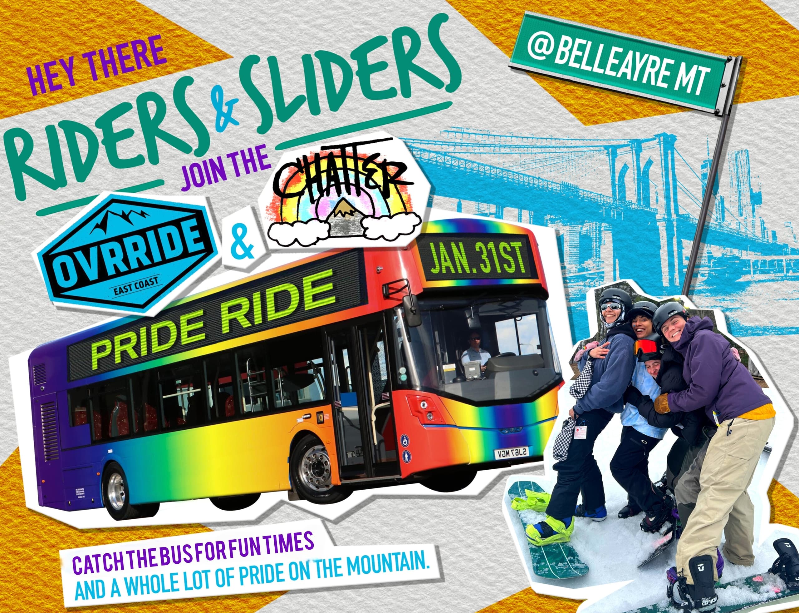 Rainbow Laps and Karaoke: Pride Ride at Belleayre Mountain