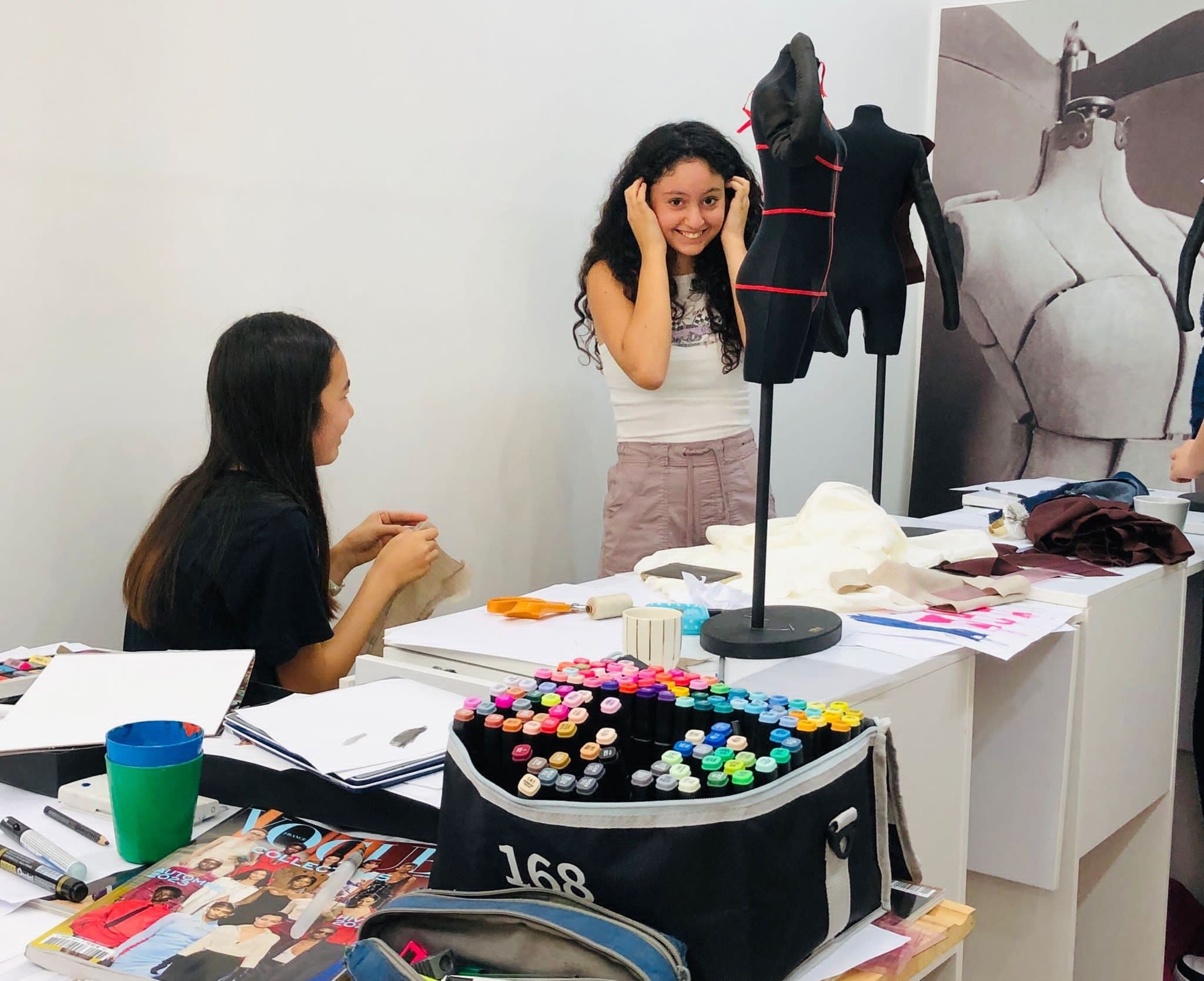 Fashion Design Workshop for Teens by La Couture Brigade Paris