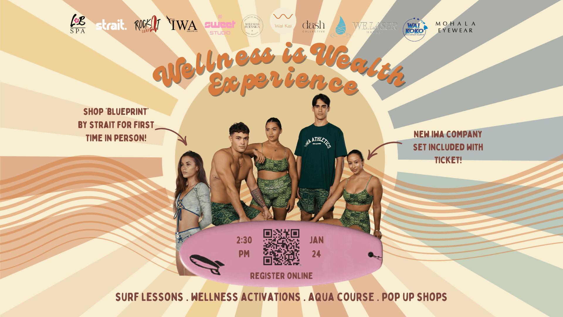 Wellness is Wealth at Wai Kai: Yoga, Surfing & Aqua Adventure in Ewa Beach