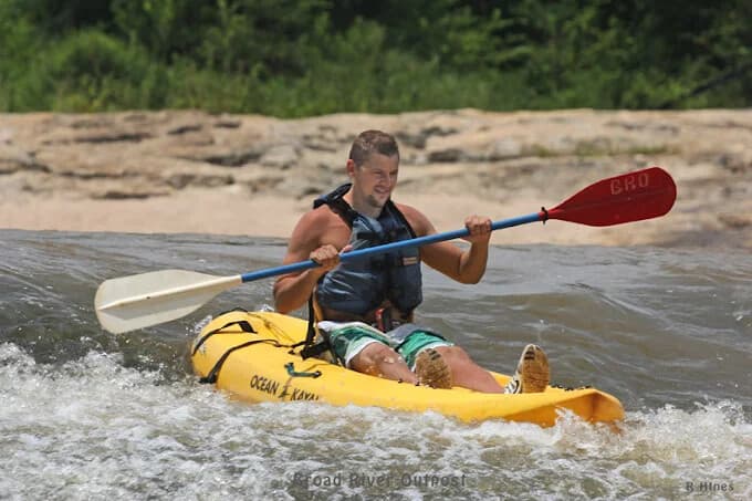 Broad River Lower Section: Beginner Whitewater Kayak Run Near Danielsville, GA
