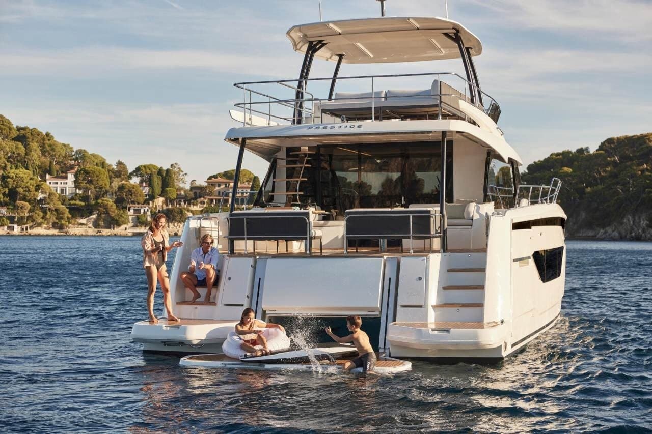 Sarasota Prestige M48 Charter 'I'm Lovin' It' — Sunset Cruises & Sandbar Trips photo 2