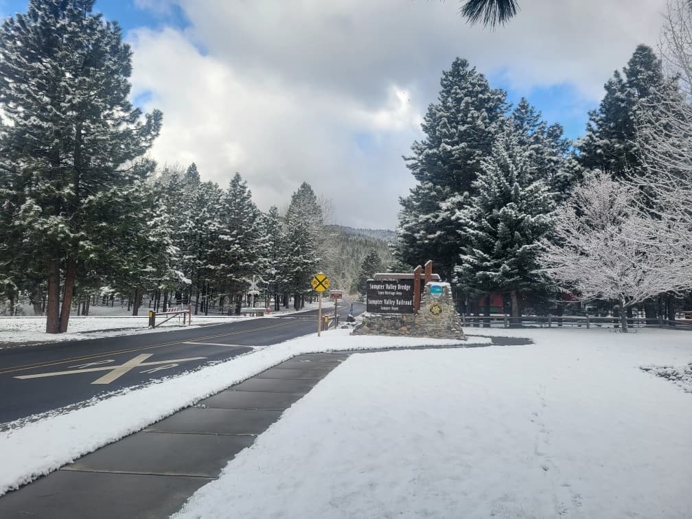 Magical Christmas Train Ride in Baker City, Oregon