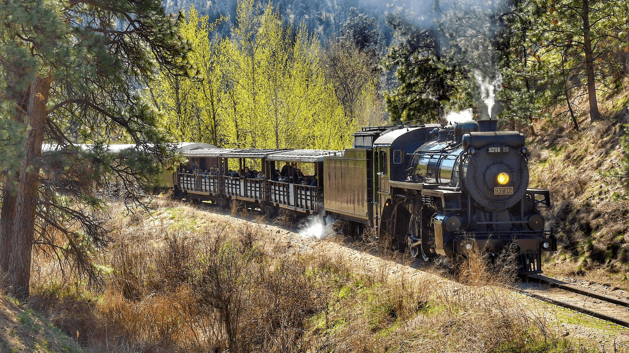 Steam Over the Canyon: Scenic Run on the Kettle Valley Railway