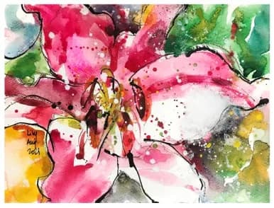 Create Unique Holiday Watercolor Postcards in Grand Lake, Colorado