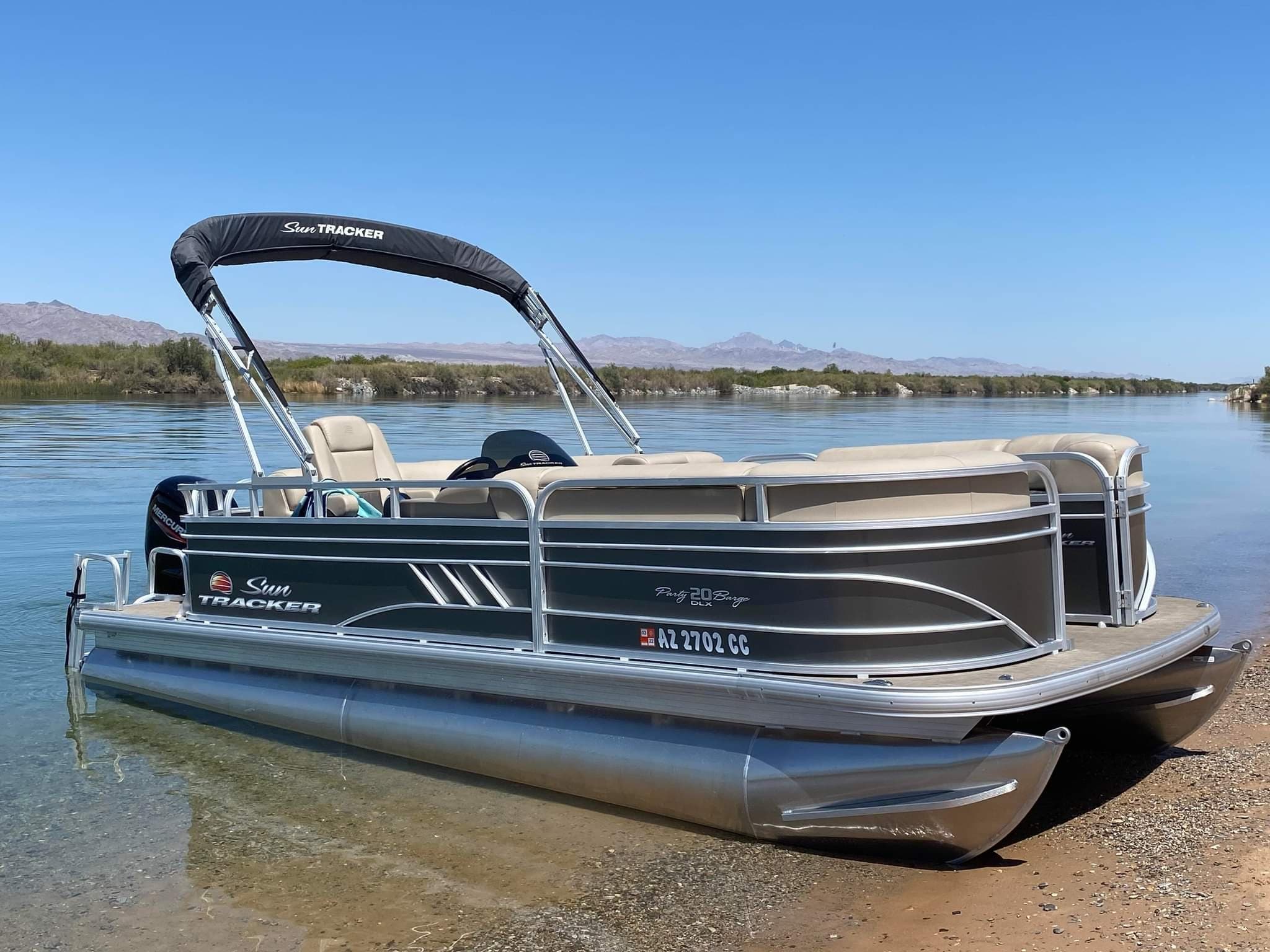 20-22 Ft Pontoon Rentals in Topock, Arizona Adventure