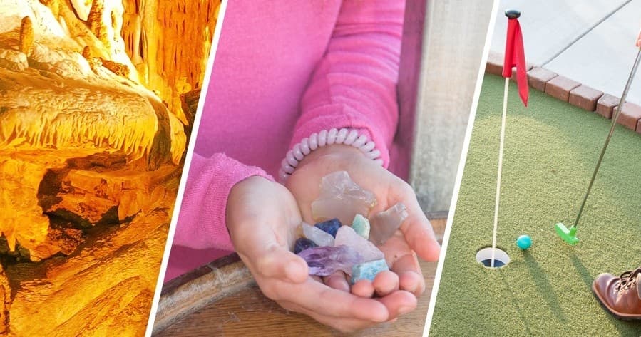Cave Adventure & Gem Mining with Mother Lode Package